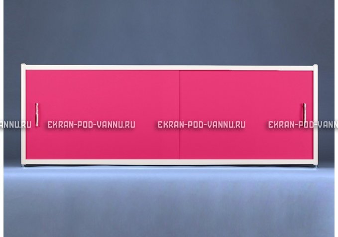 Раздвижной экран EURO-PLEX Комфорт розовый – купить по цене 6250 руб. в интернет-магазине картинка 1