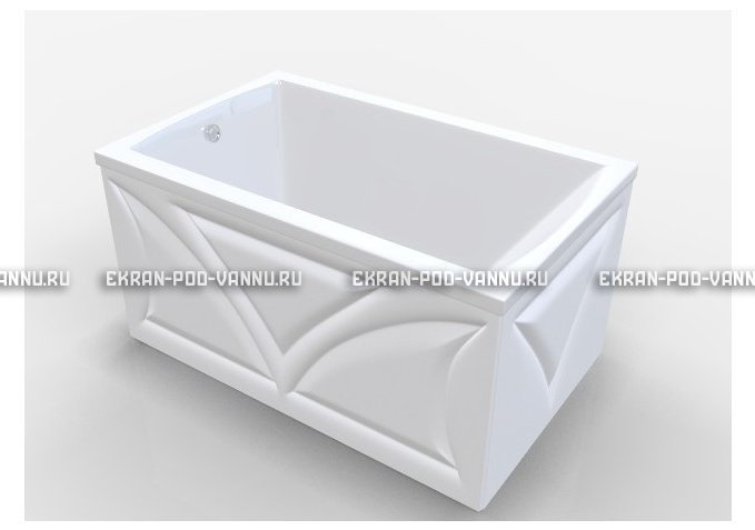 Акриловая ванна 1MarKa Modern 120x70 - купить в интернет-магазине картинка 3