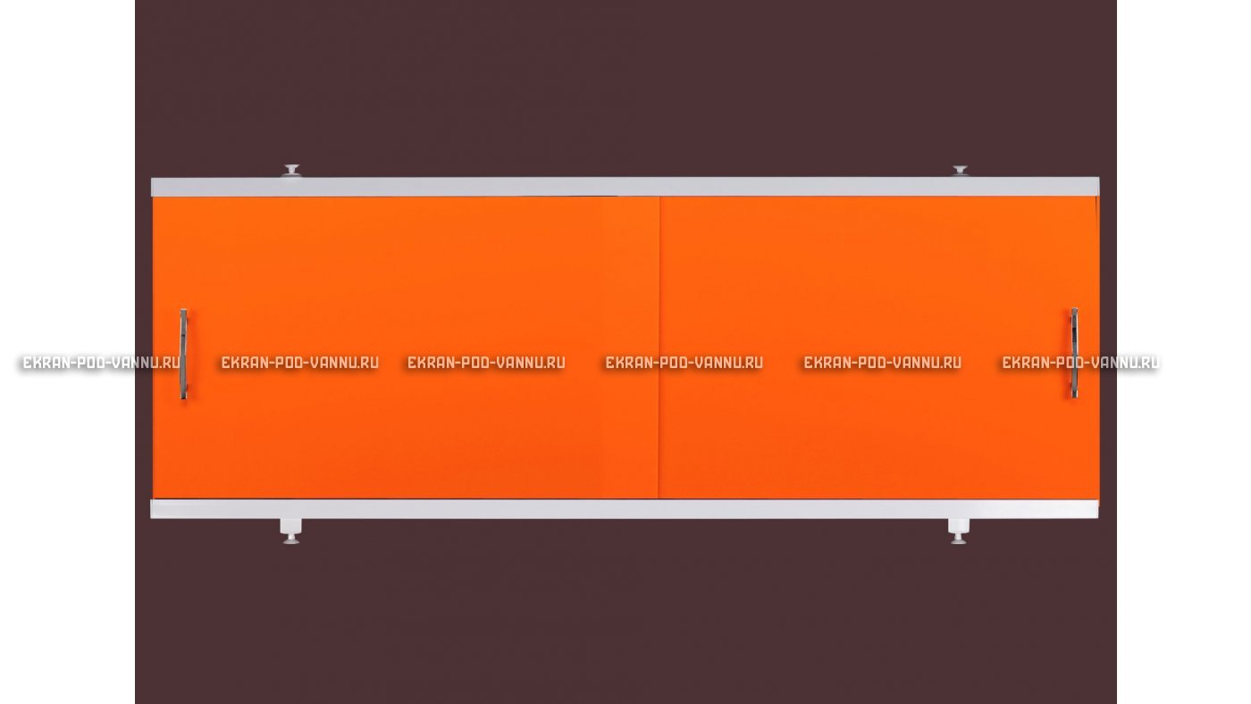 Экран для ванной EUROPLEX Универсал оранжевый под трубы картинка 6