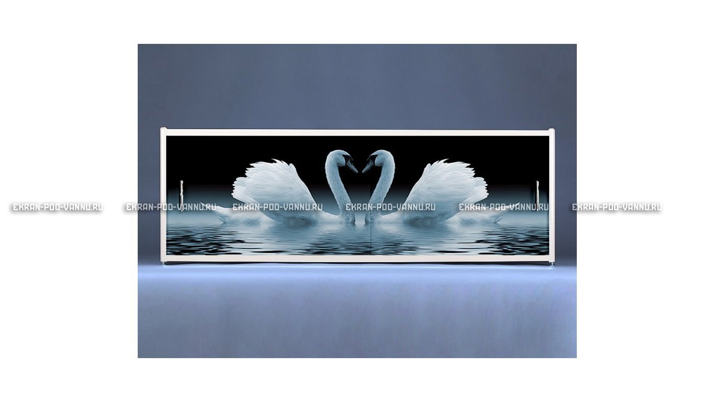 Экран с рисунком EURO-PLEX Лебеди – купить по цене 8500 руб. в интернет-магазине картинка 12