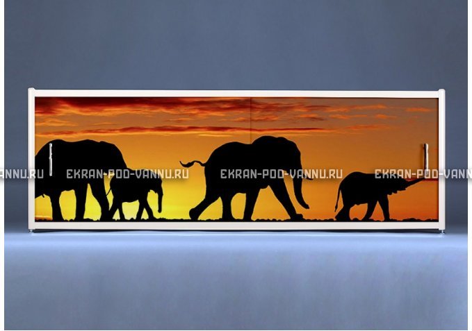 Экран с рисунком EURO-PLEX Африка – купить по цене 8500 руб. в интернет-магазине картинка 1