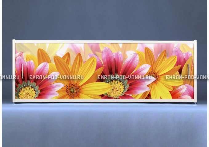 Экран с рисунком EURO-PLEX Flowers – купить по цене 8500 руб. в интернет-магазине картинка 1