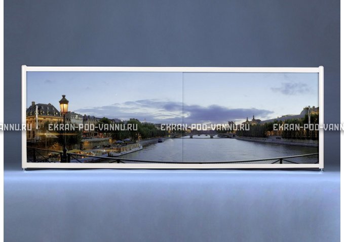 Экран с рисунком EURO-PLEX Evening city – купить по цене 8500 руб. в интернет-магазине картинка 1