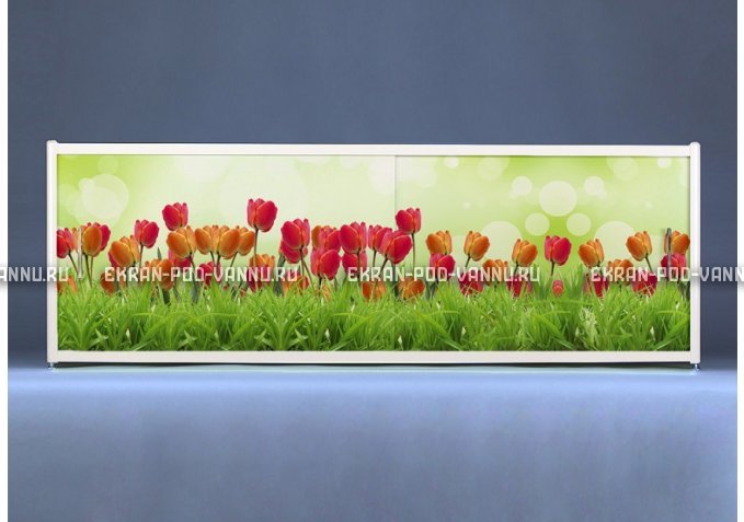 Экран с рисунком EURO-PLEX Весна – купить по цене 8500 руб. в интернет-магазине картинка 1