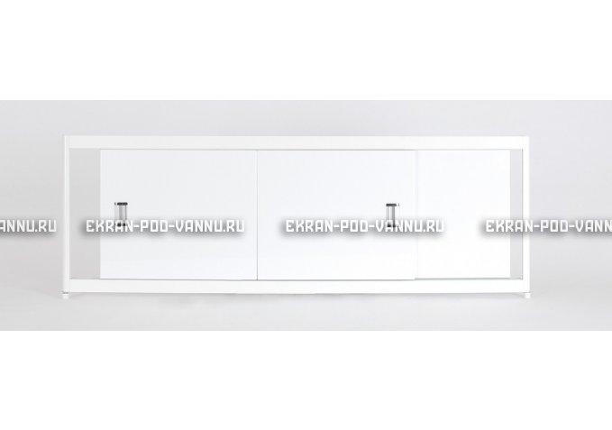 Экран из МДФ Emmy Монро 150 белый раздвижной – купить по цене 6750 руб. в интернет-магазине картинка 6