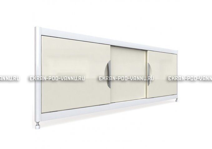Экран из МДФ Emmy Малибу 160 раздвижной в алюминиевой раме – купить по цене 7200 руб. в интернет-магазине картинка 9