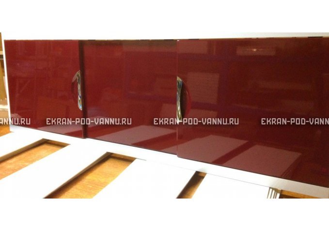 Экран из МДФ Emmy Малибу 160 раздвижной в алюминиевой раме – купить по цене 7200 руб. в интернет-магазине картинка 22
