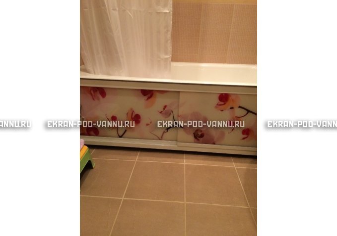 Экран с рисунком EURO-PLEX Orchid – купить по цене 8500 руб. в интернет-магазине картинка 3