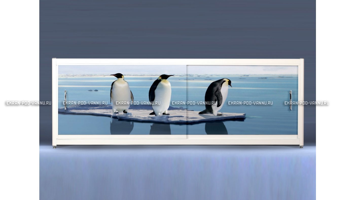 Экран с рисунком EURO-PLEX Пингвины на роликах – купить по цене 12400 руб. в интернет-магазине картинка 8