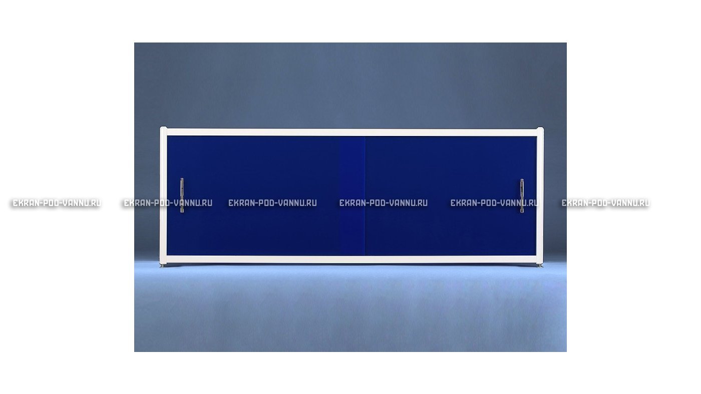 Раздвижной экран EURO-PLEX Комфорт синий – купить по цене 6750 руб. в интернет-магазине картинка 8