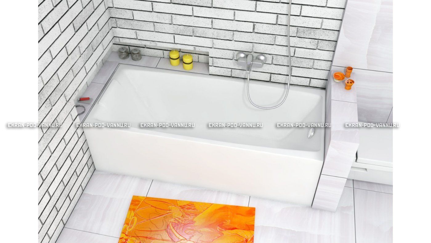 Акриловая ванна Relisan Kristina 170x75 - купить в магазине картинка 12
