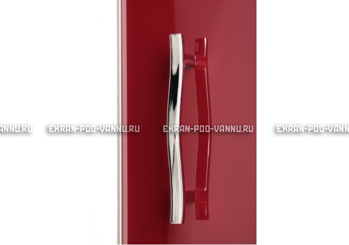Раздвижной экран EURO-PLEX Комфорт бордовый – купить по цене 7150 руб. в интернет-магазине картинка 2
