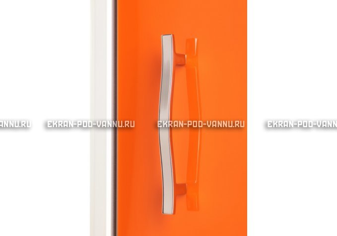 Экран для ванной EUROPLEX Универсал оранжевый под трубы картинка 2