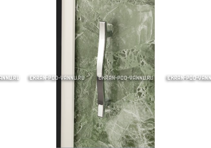 Раздвижной экран EURO-PLEX Комфорт зеленый мрамор – купить по цене 6250 руб. в интернет-магазине картинка 2