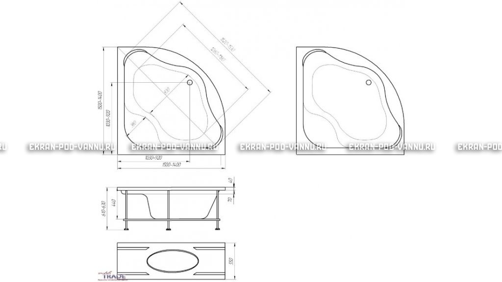 Akrilovaya Vanna 1marka Afrodita 150x150 Kupit V Magazine