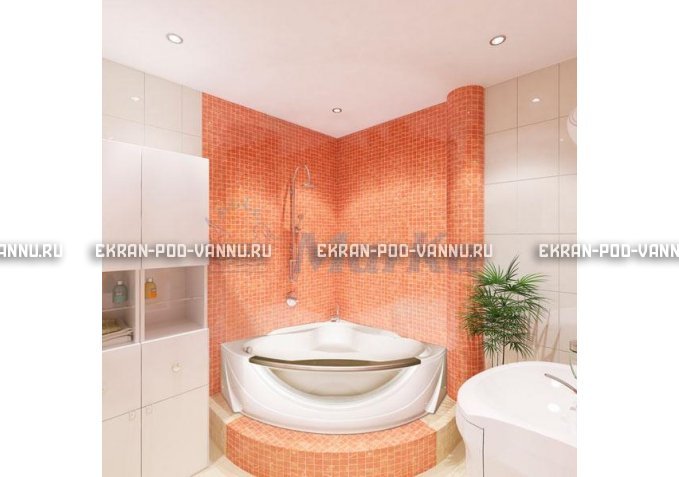 Акриловая ванна 1MarKa Grand Luxe 155х155 - купить в магазине картинка 4