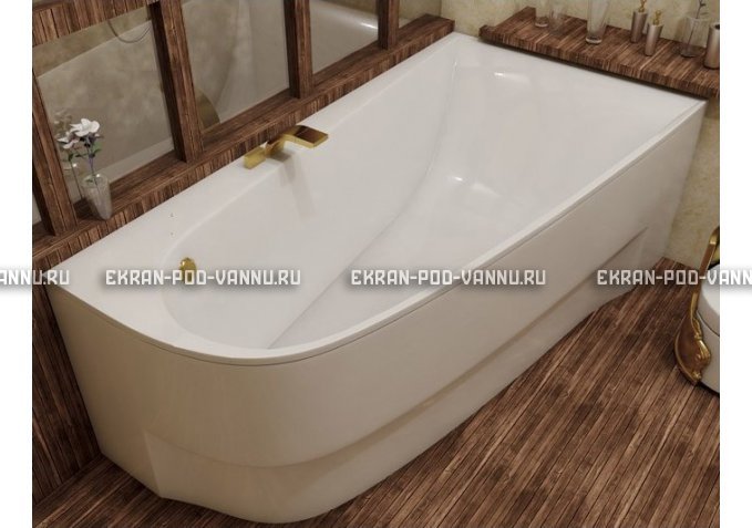 Акриловая ванна Vayer Boomerang 160x90 - купить в магазине картинка 1
