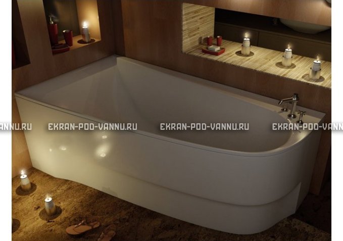 Акриловая ванна Vayer Boomerang 180x100 - купить в магазине картинка 3