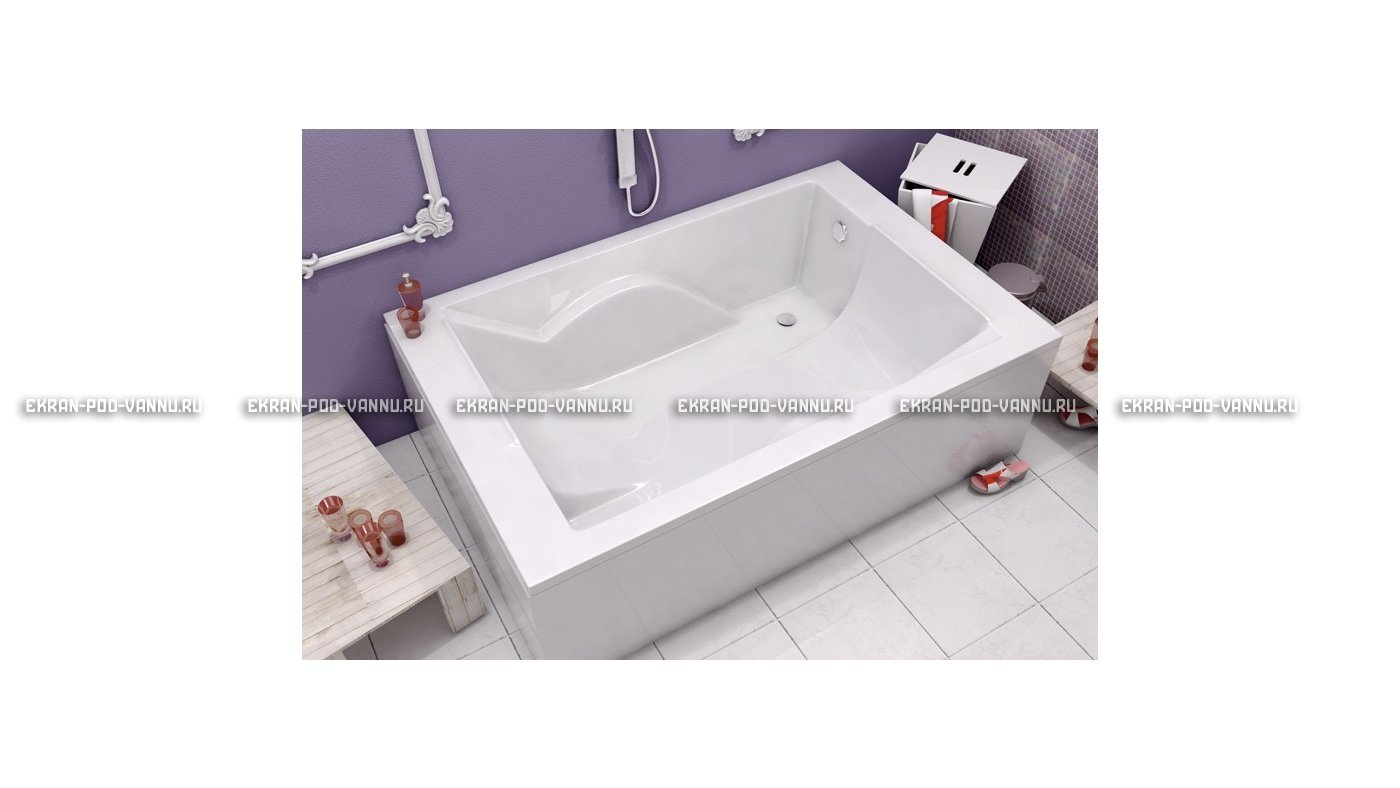 Акриловая ванна Vayer Coral 180x120 - купить в магазине картинка 10