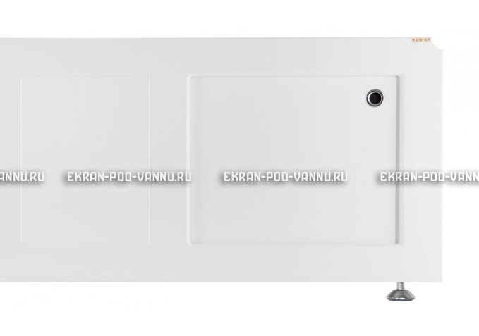 Экран из МДФ VOD-OK ХИТ 180 раздвижной белый – купить по цене 6450 руб. в интернет-магазине картинка 3