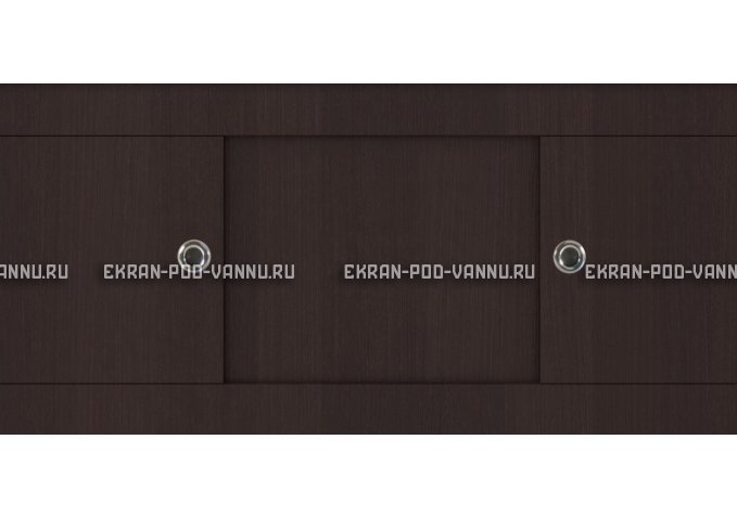 Экран из МДФ VOD-OK 1700 раздвижной венге – купить по цене 5920 руб. в интернет-магазине картинка 2