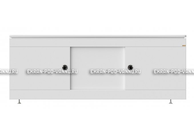 Экран из МДФ VOD-OK 1500 раздвижной белый – купить по цене 5390 руб. в интернет-магазине картинка 1