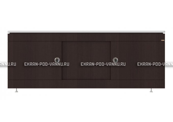 Экран из МДФ VOD-OK 1800 раздвижной венге – купить по цене 6310 руб. в интернет-магазине картинка 1