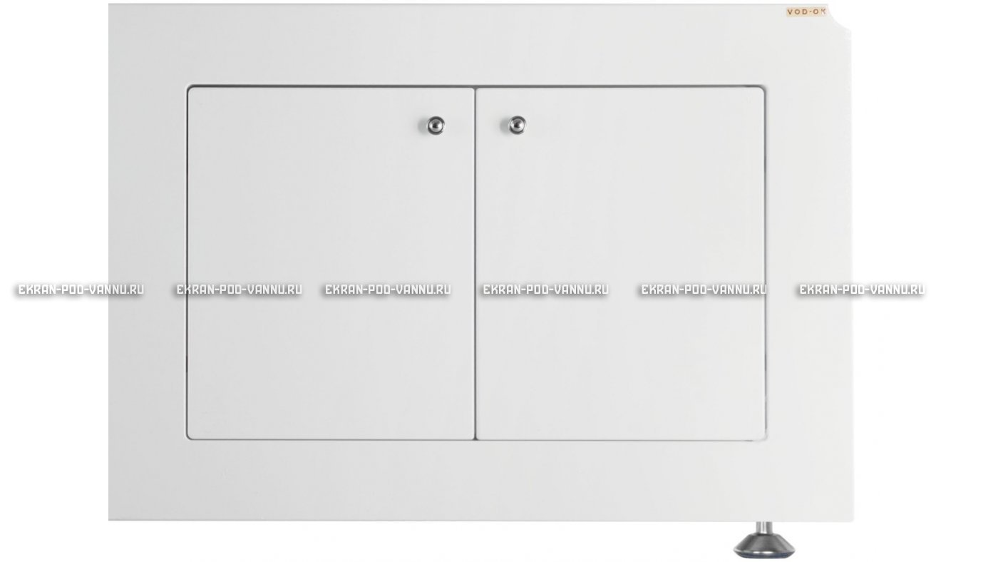 Экран из МДФ VOD-OK Олимп 170 распашной белый – купить по цене 5690 руб. в интернет-магазине картинка 10