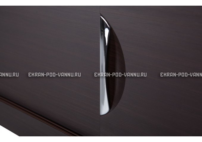 Экран из МДФ VOD-OK Топ 150 раздвижной венге – купить по цене 4920 руб. в интернет-магазине картинка 2