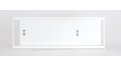 Экран из МДФ Emmy Монро 130 раздвижной в алюминиевой раме – купить по цене 6750 руб. в интернет-магазине картинка 73