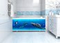 Экран под ванну МетаКам Ультралегкий 150 и 170 Дельфины