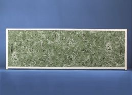 Раздвижной экран EUROPLEX Комфорт зеленый мрамор