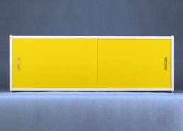 Экран раздвижной EUROPLEX Комфорт желтый
