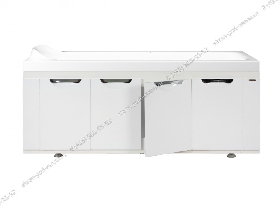 Экран под ванну МДФ Габи 150 - Белый