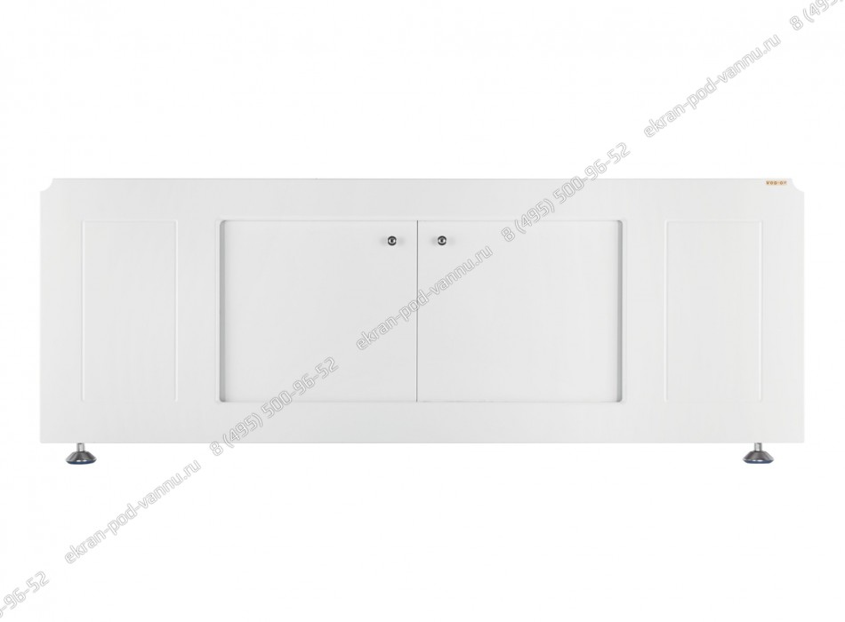 Экран раздвижной из МДФ VOD-OK Лидер 170 - Белый